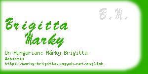 brigitta marky business card